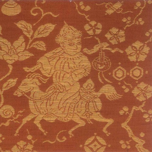 人形手紬地金襴